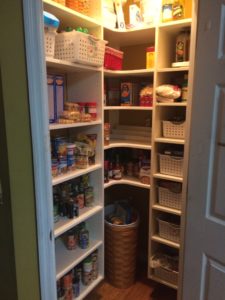 organized pantry