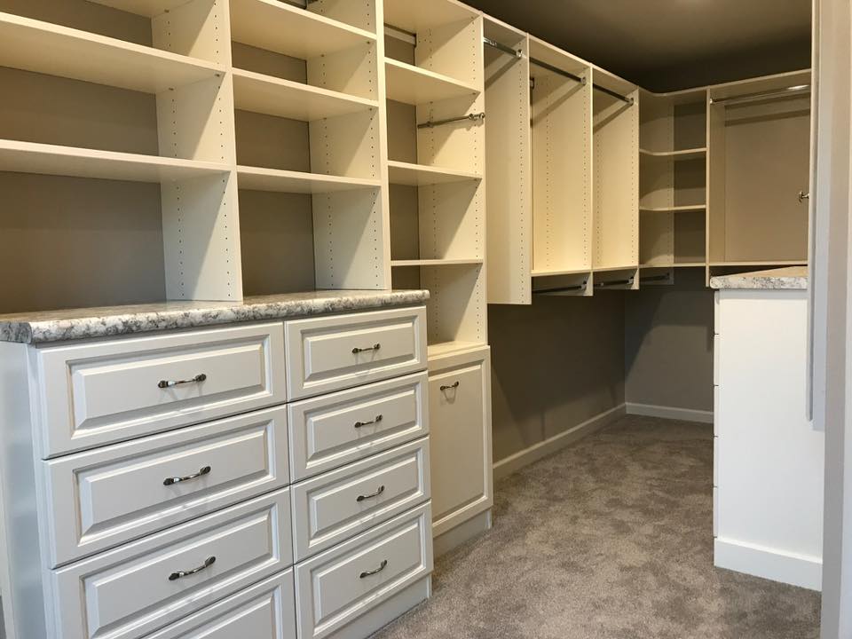 Chesterfield Space-saving Custom Walk In Closet