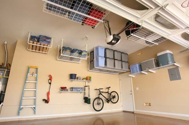 garage overhead storage units
