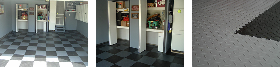 LockTile Garage Flooring Belleville